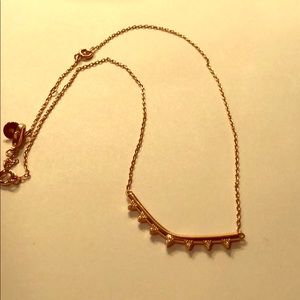 Stella & Dot Rose Gold Necklace